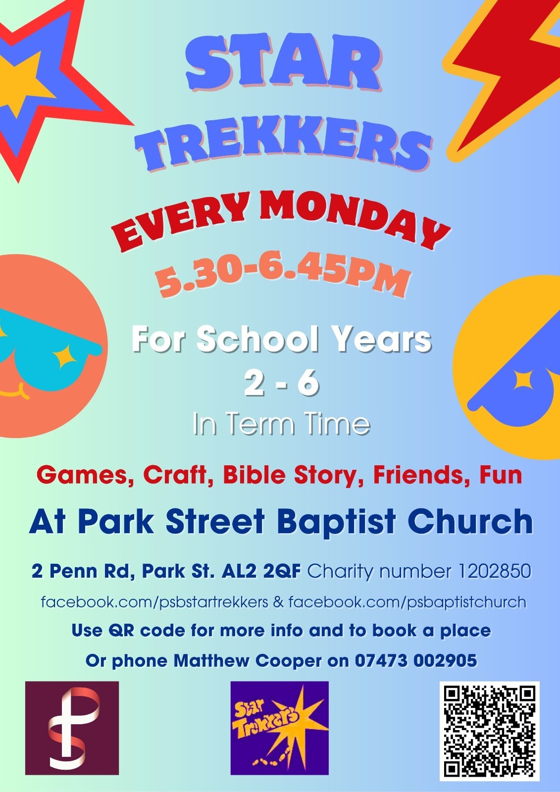 StarTrekkers poster y2 - yr6